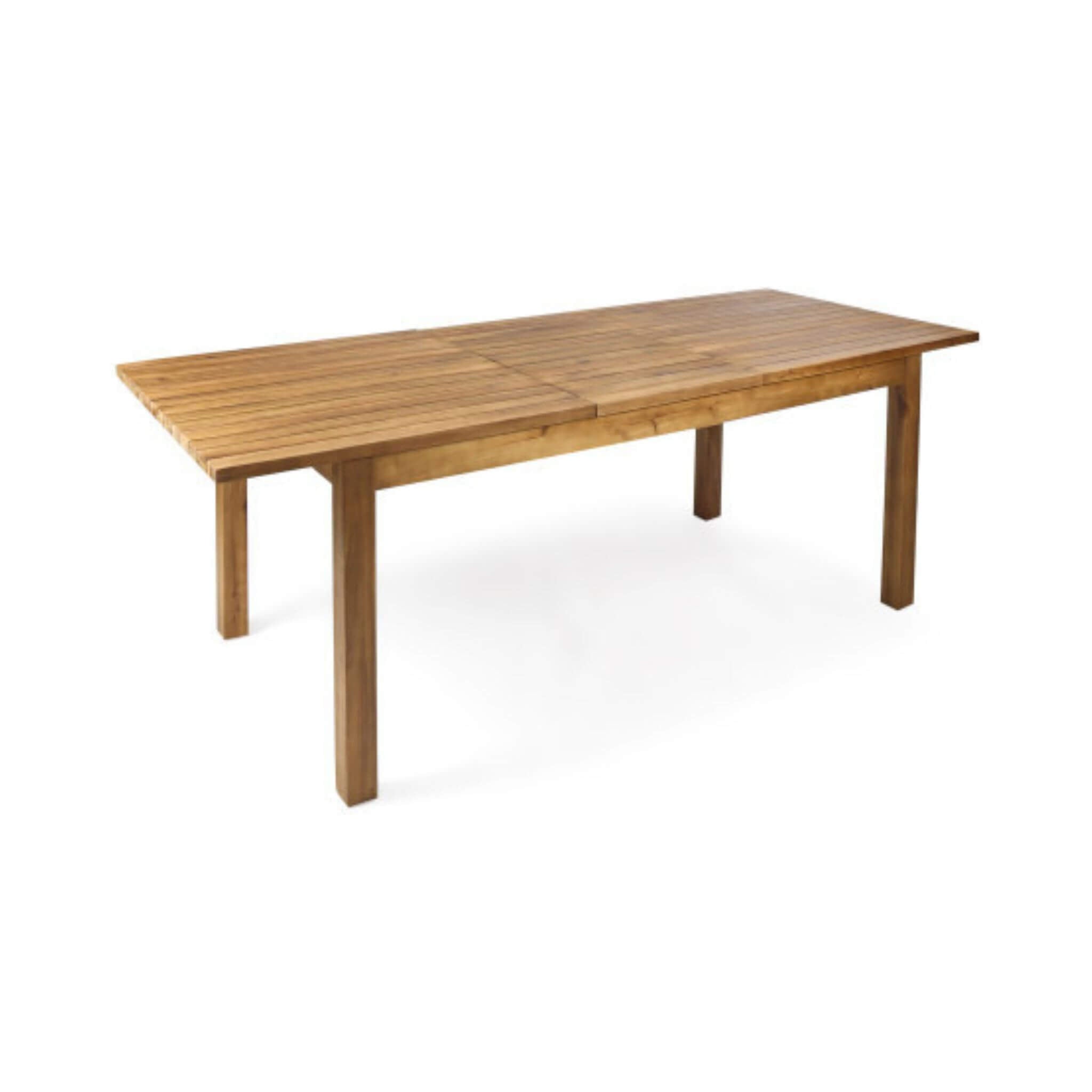 7-Piece Acacia Wood Outdoor Dining Set with Cushions & Extendable Table | Alora