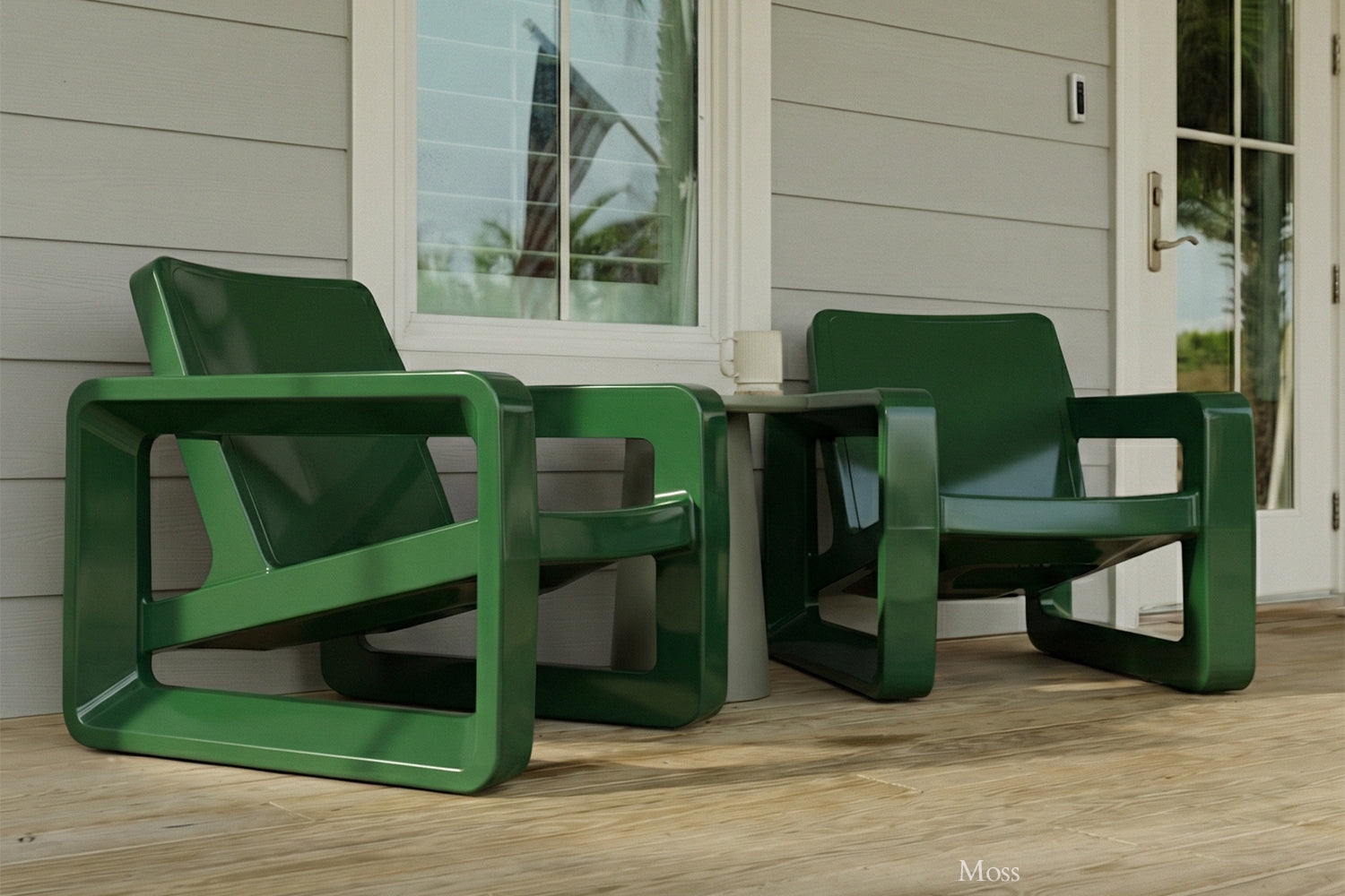 Deck Modern Outdoor Resin Lounge Chair – Patio & Poolside