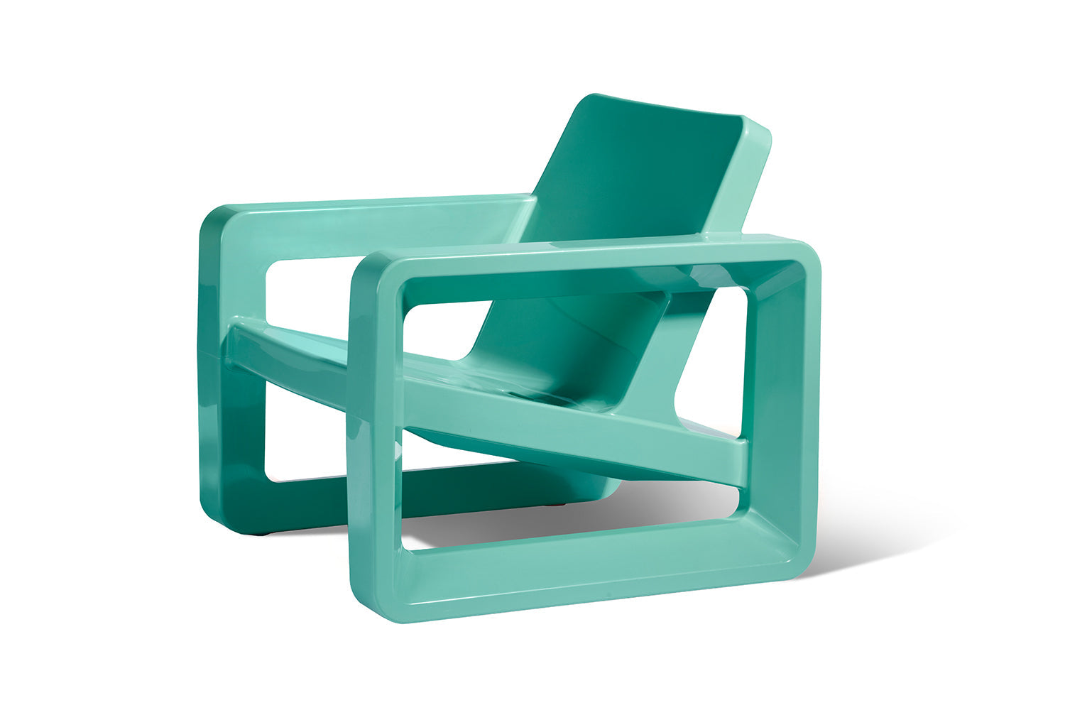 Deck Modern Outdoor Resin Lounge Chair – Patio & Poolside