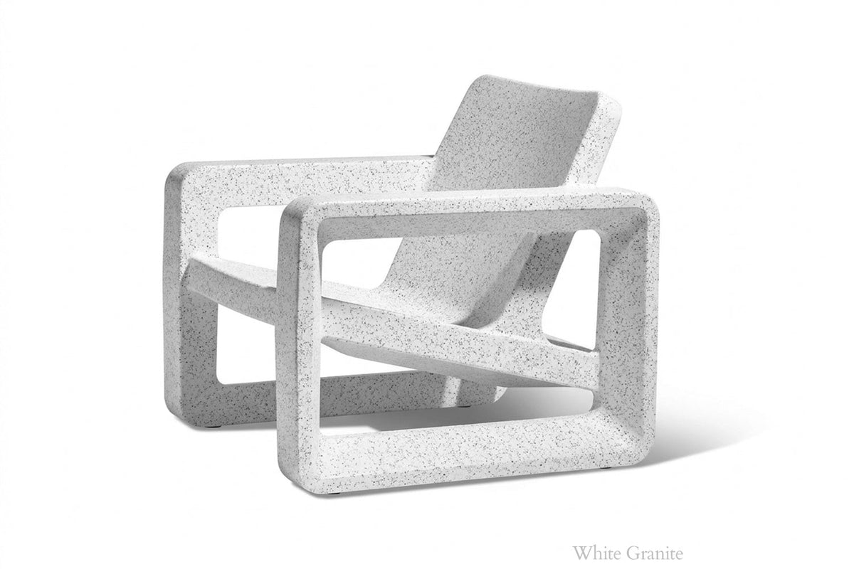 Deck Modern Outdoor Resin Lounge Chair – Patio & Poolside