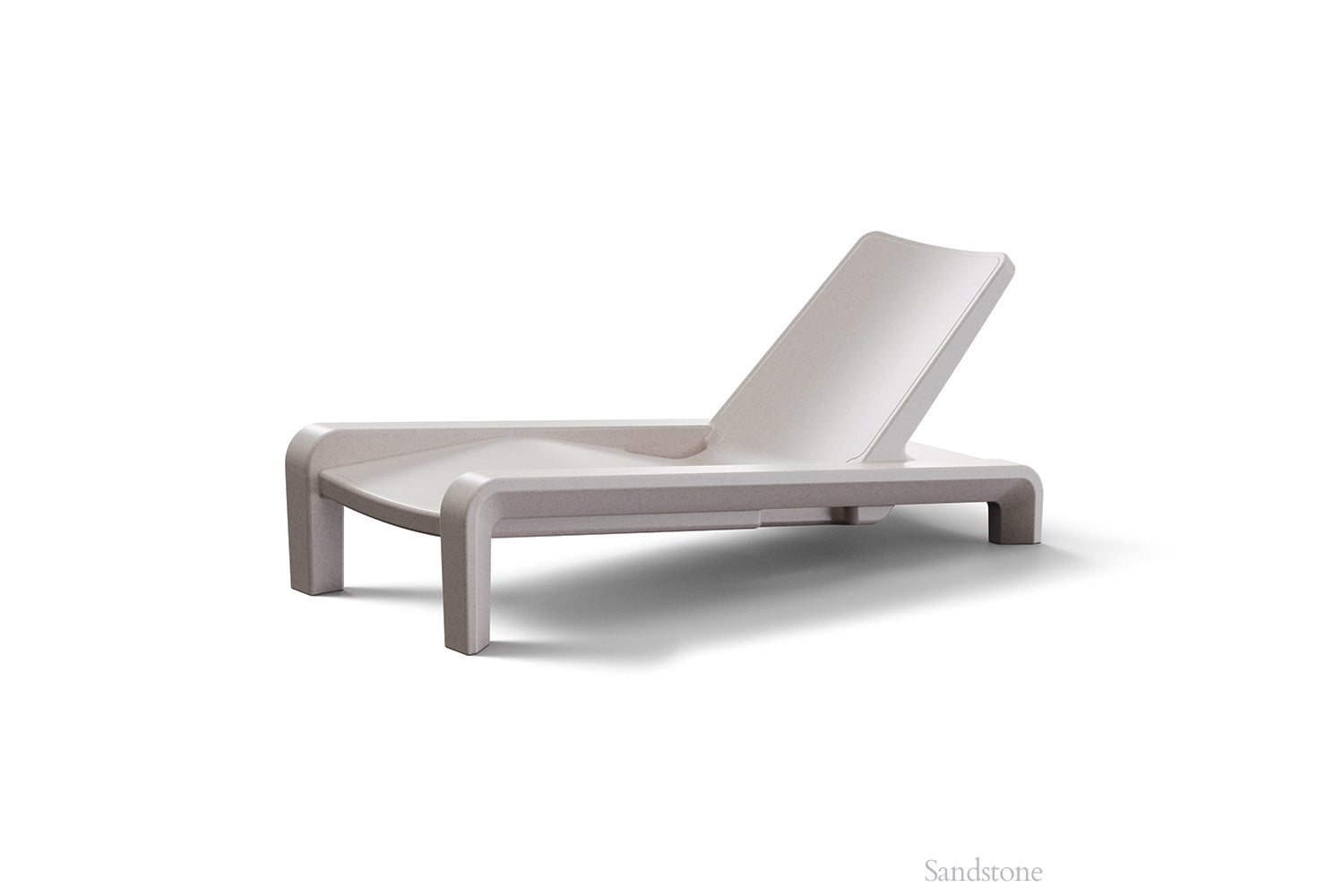 Deck Outdoor Chaise Lounge – Modern In-Pool & Patio Sun Lounger