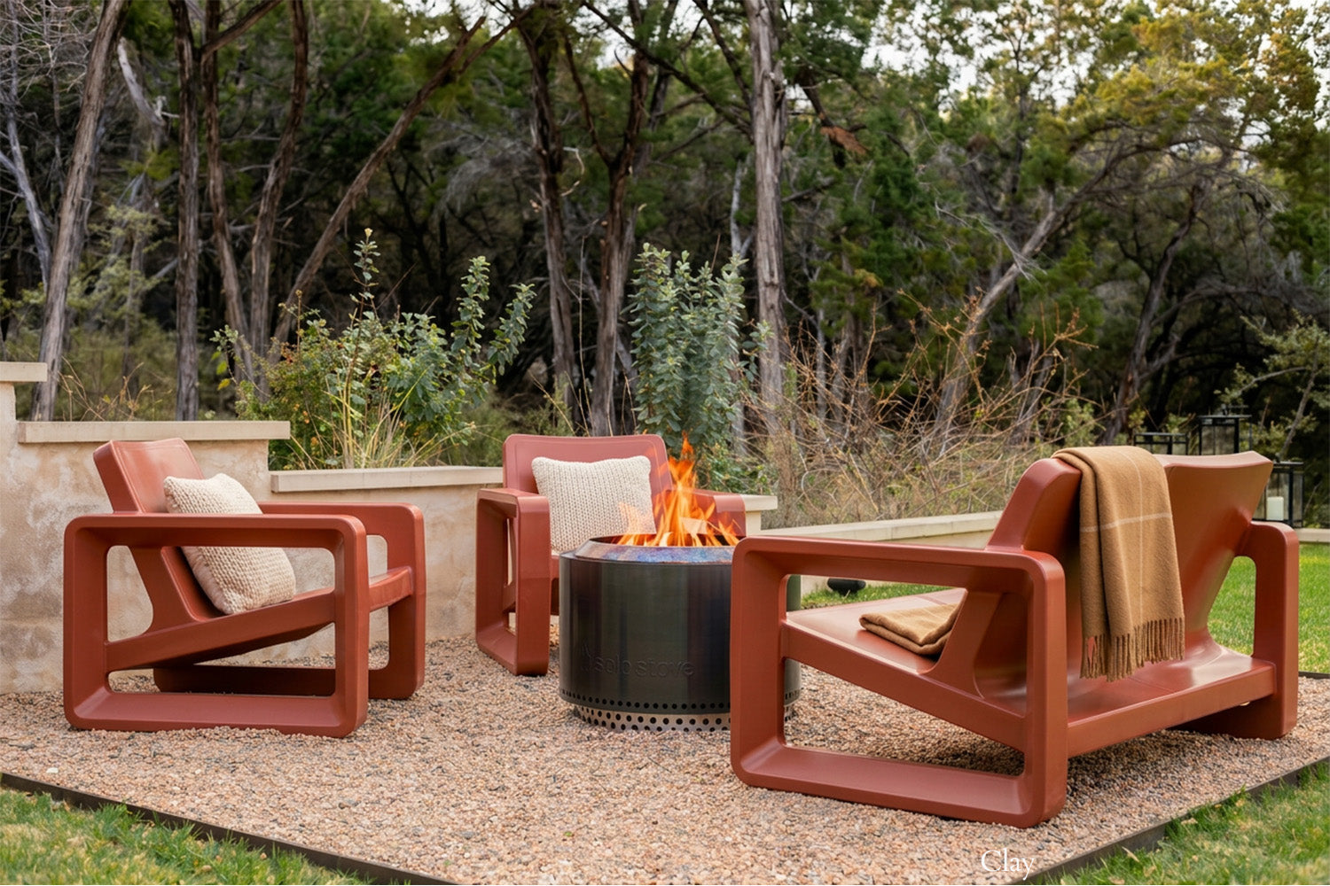 Deck Outdoor Loveseat – Modern Resin Patio 2-Seater