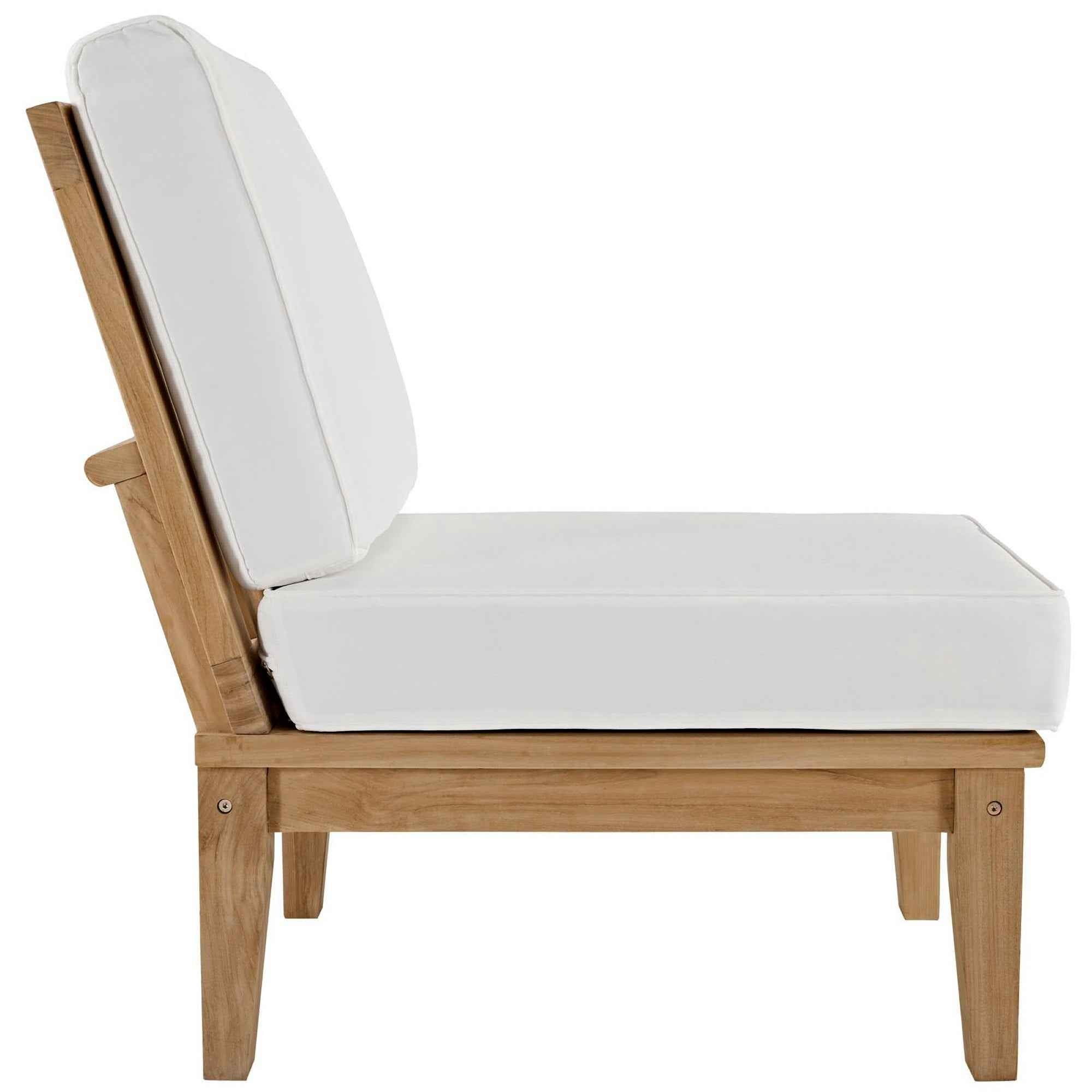 10-Piece Teak Outdoor Seating Set with Cushions – Marina | Modway