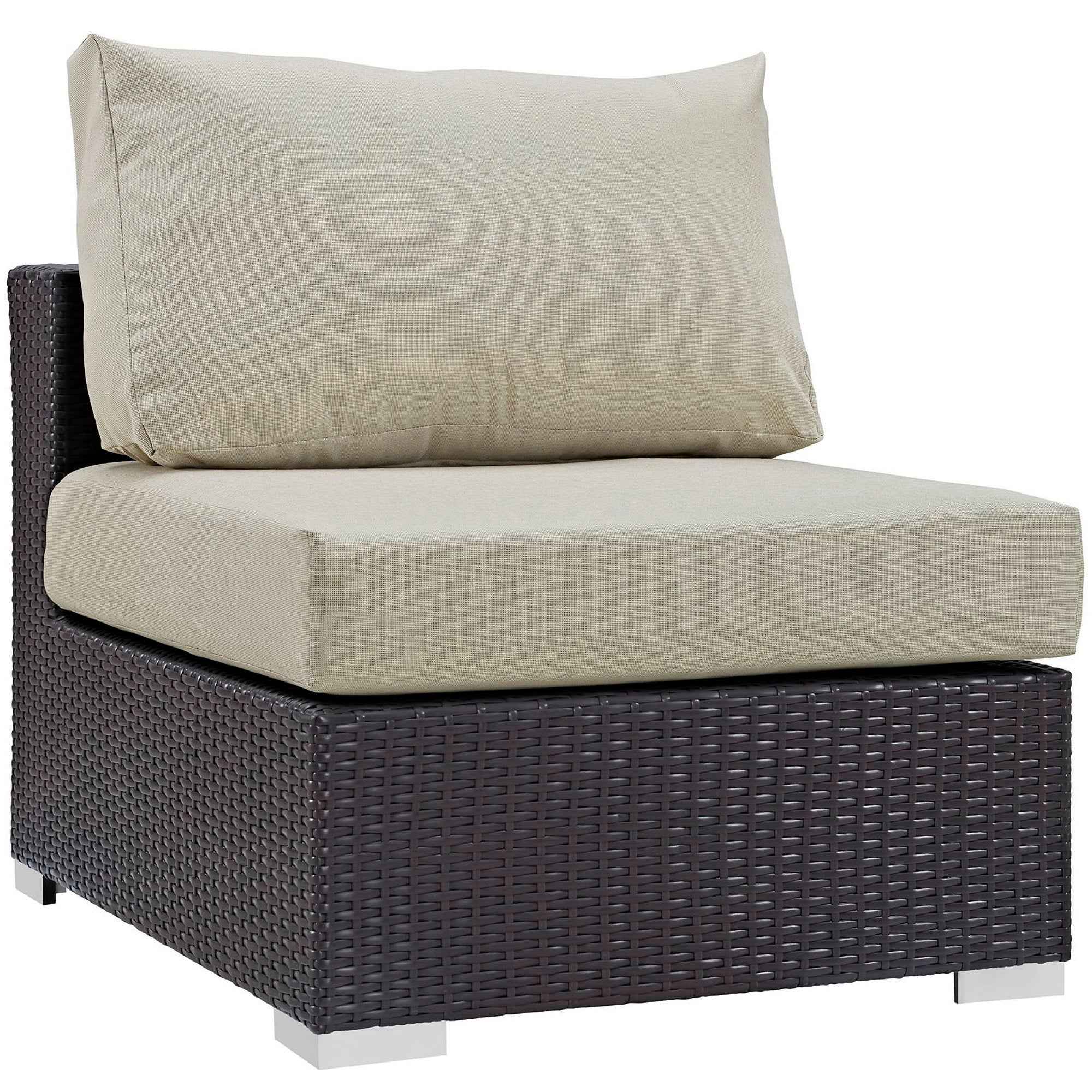 10-Piece Outdoor Sectional Lounge Set with Cushions – Convene | Modway