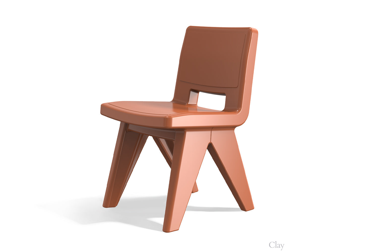 Fresco Modern Outdoor Dining Chair – Marine-Grade Polyethylene Patio Chair