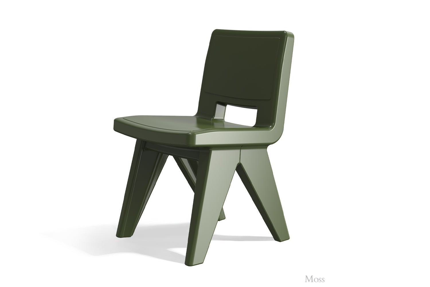 Fresco Modern Outdoor Dining Chair – Marine-Grade Polyethylene Patio Chair