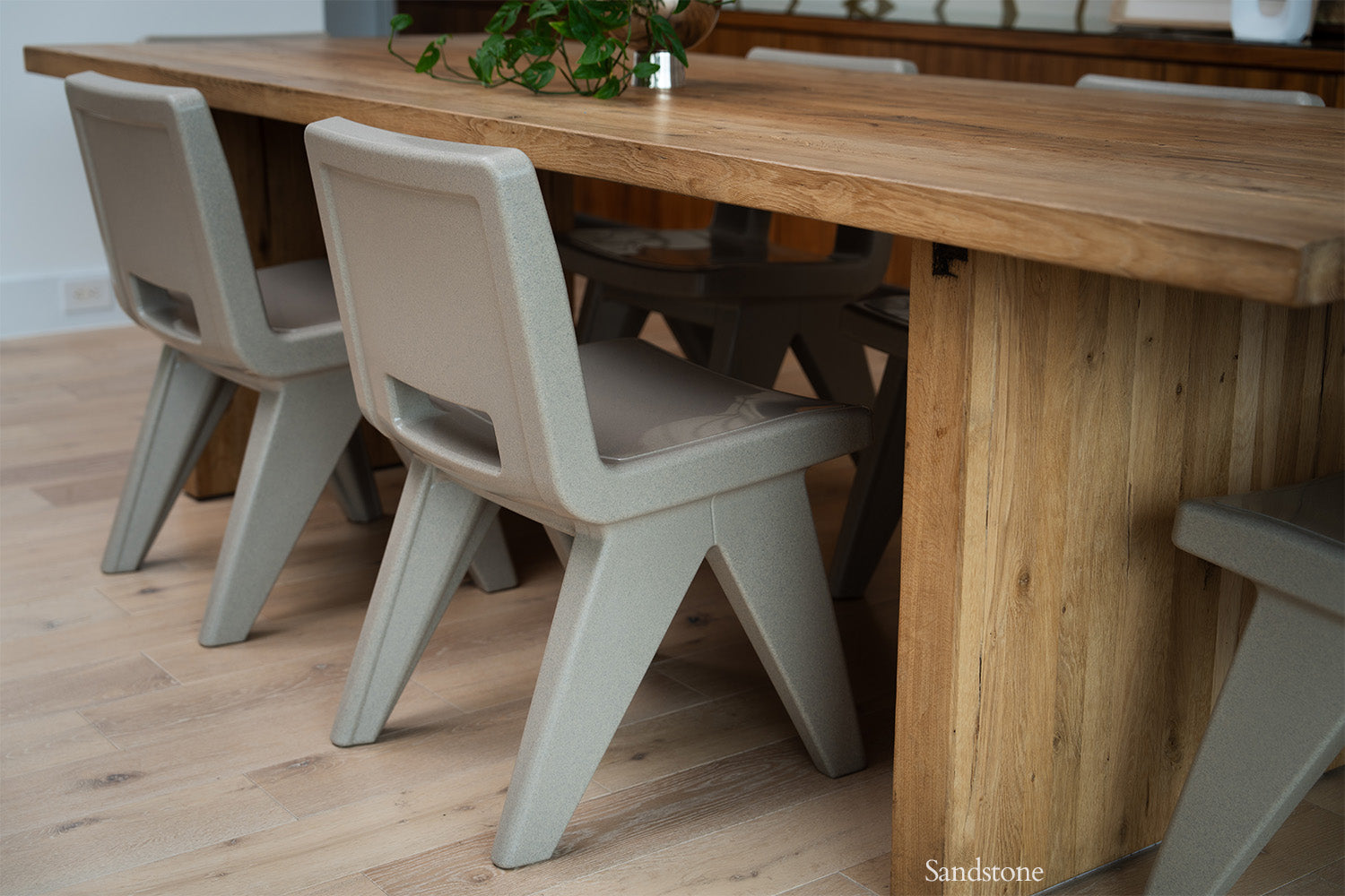 Fresco Modern Outdoor Dining Chair – Marine-Grade Polyethylene Patio Chair