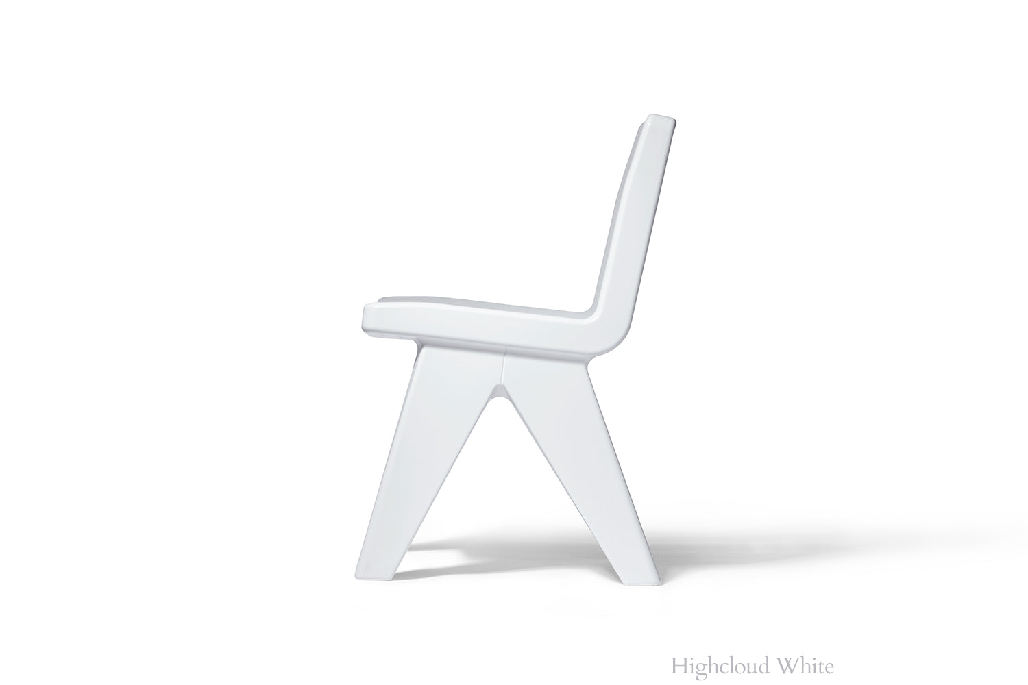 Fresco Modern Outdoor Dining Chair – Marine-Grade Polyethylene Patio Chair