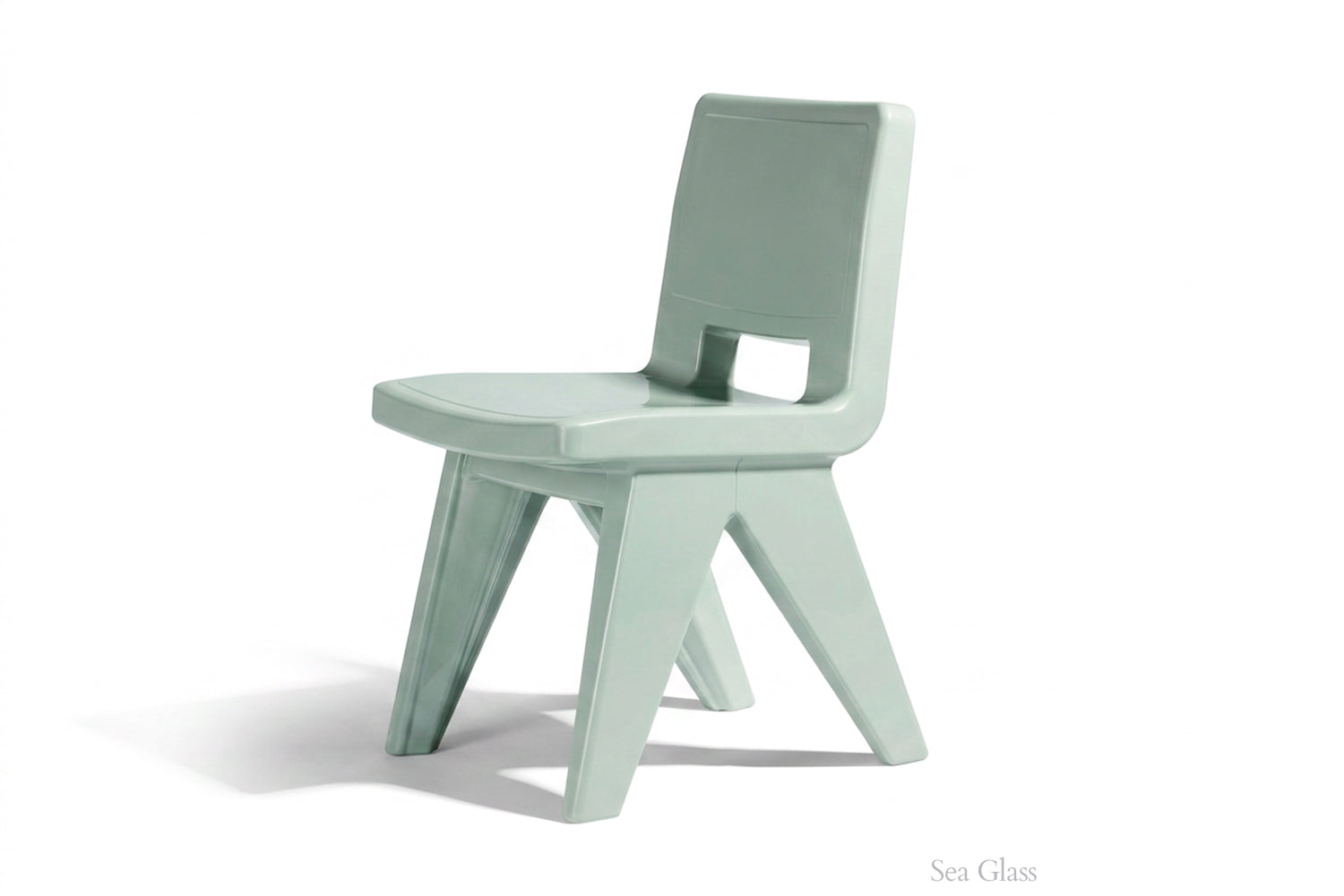 Fresco Modern Outdoor Dining Chair – Marine-Grade Polyethylene Patio Chair