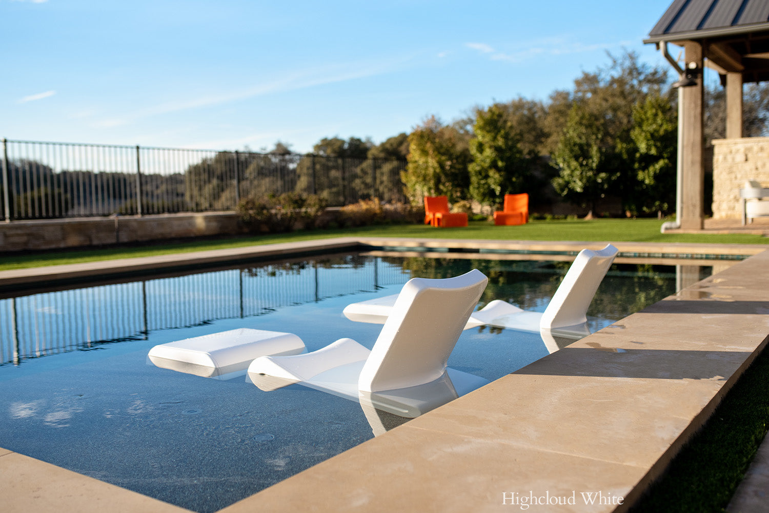 Line In-Pool Lounge Chair – Modern Outdoor Pool Chair