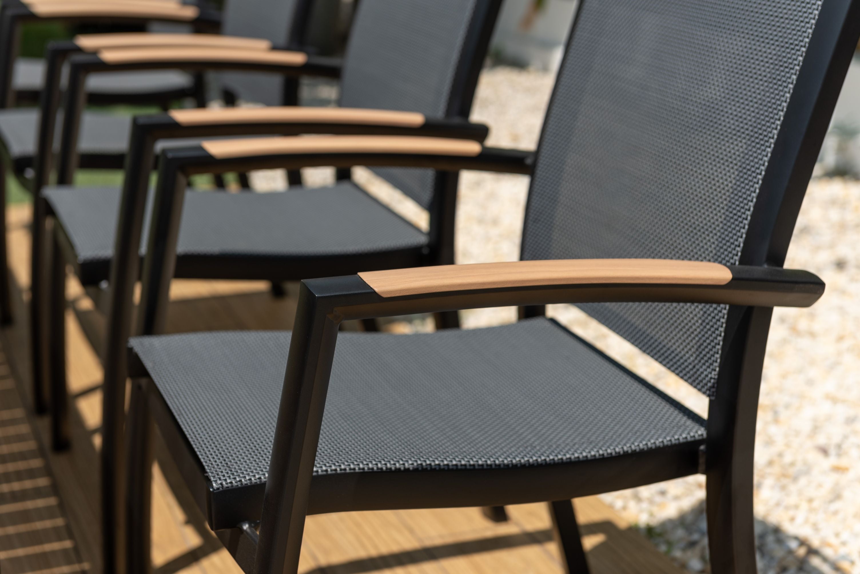 11-Piece Aluminum Extendable Outdoor Dining Set – Panama Dark