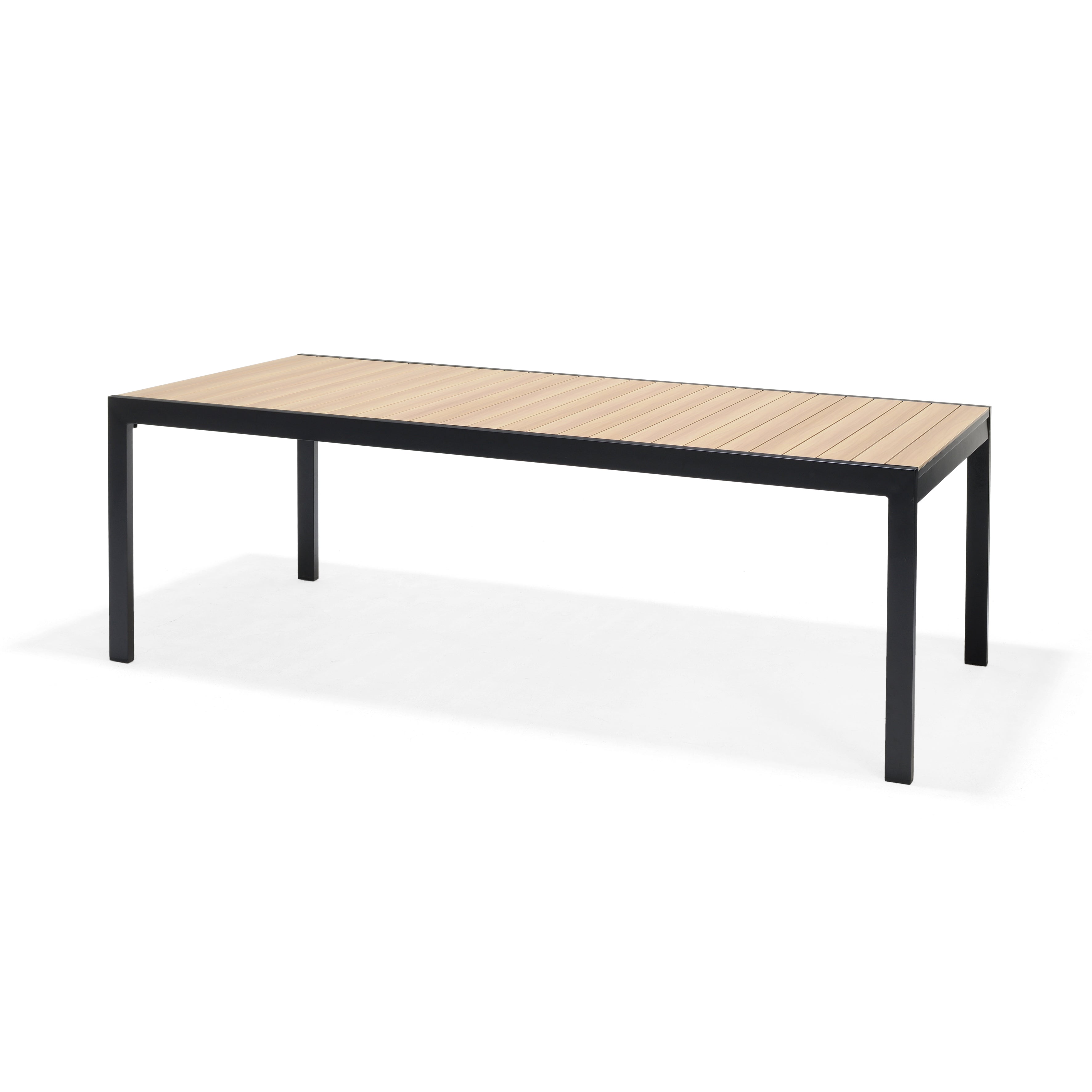 Panama Dark Outdoor Extendable Patio Dining Table