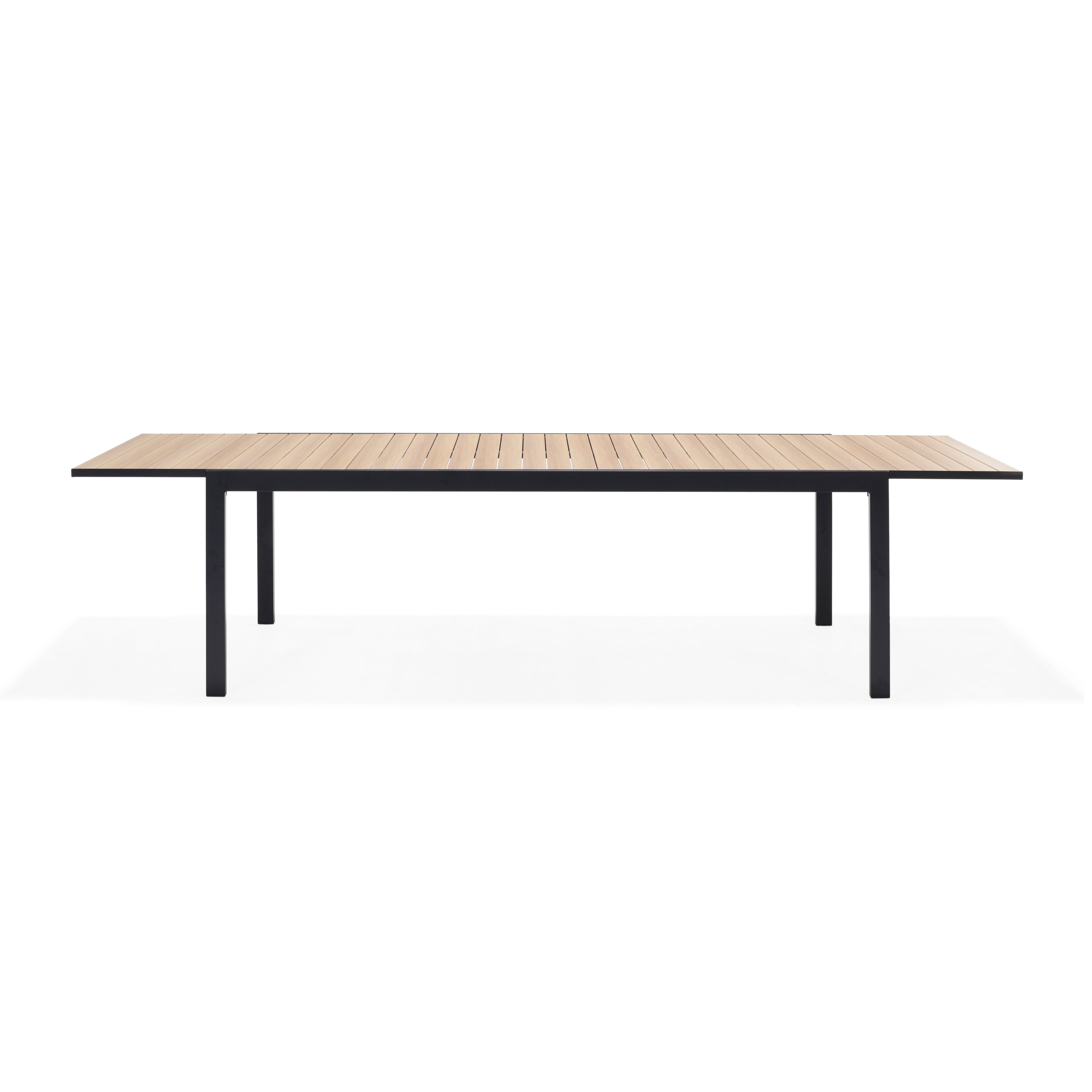 Panama Dark Outdoor Extendable Patio Dining Table