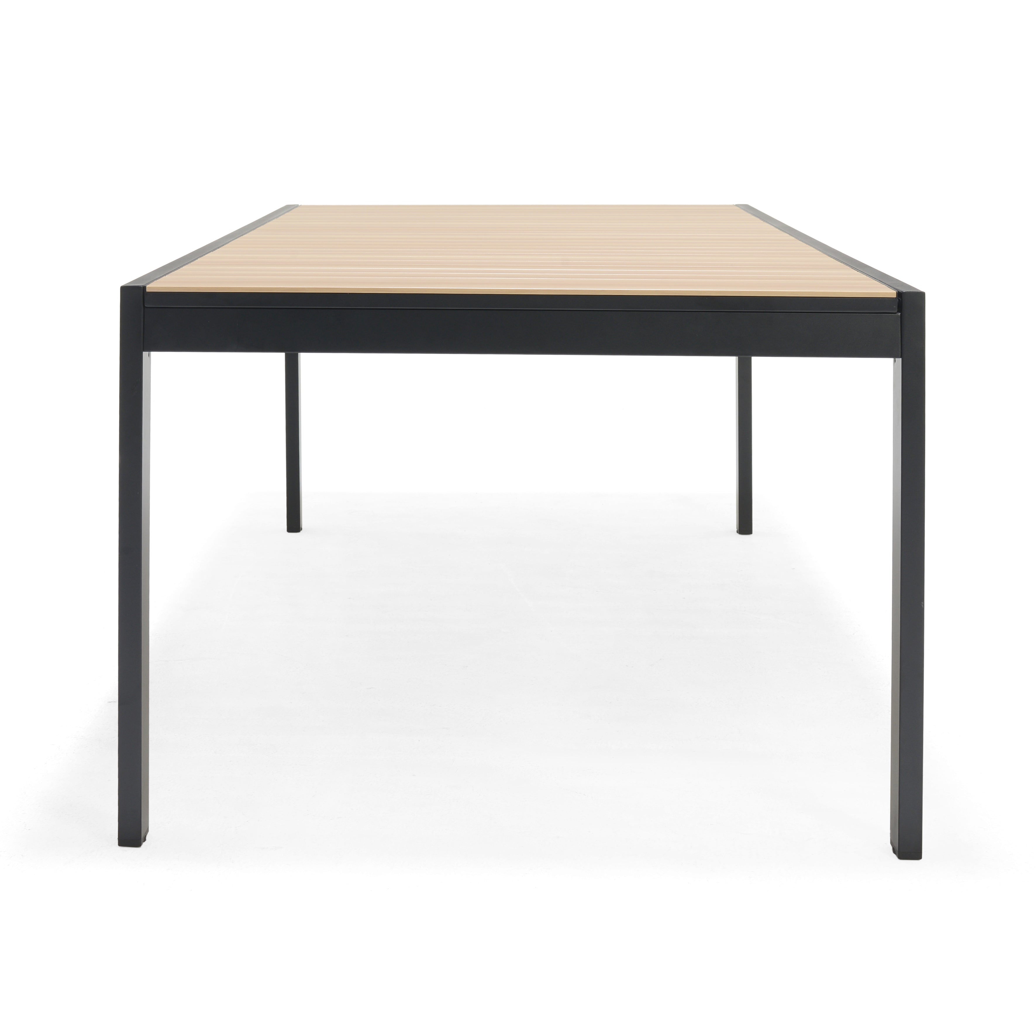 Panama Dark Outdoor Extendable Patio Dining Table