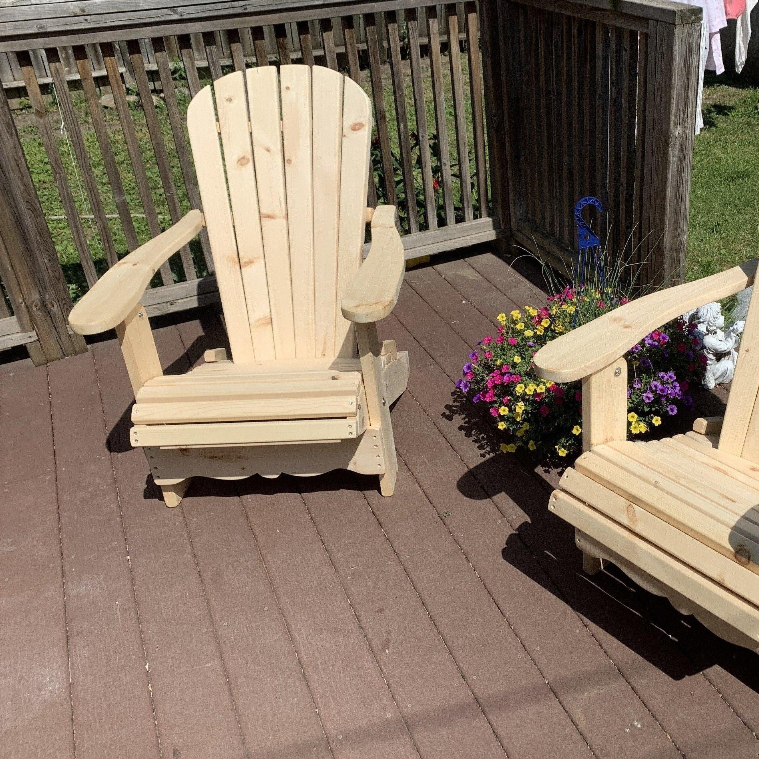 Wooden Classic Adirondack Chair (Standard)