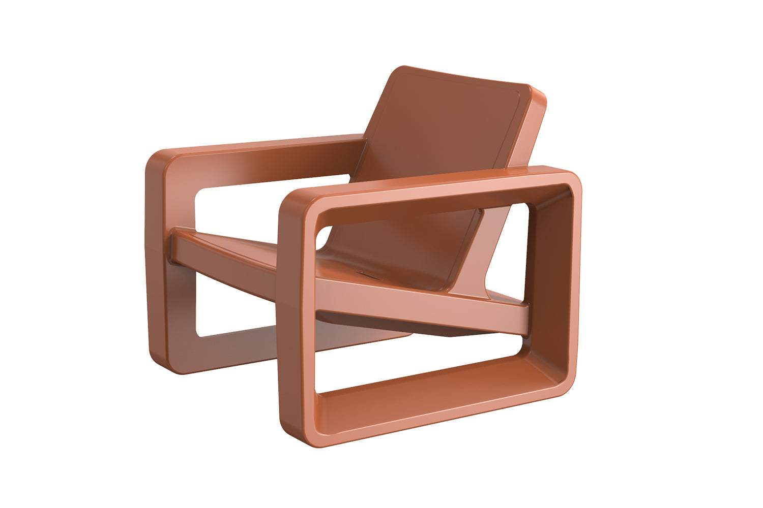 Deck Modern Outdoor Resin Lounge Chair – Patio & Poolside