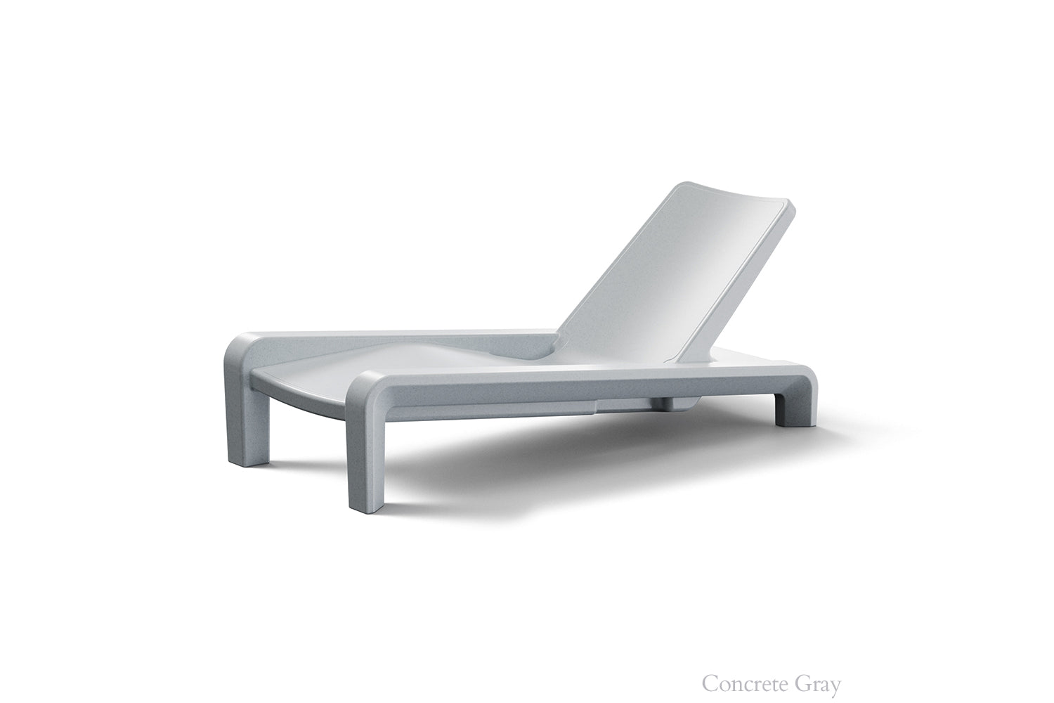 Deck Outdoor Chaise Lounge – Modern In-Pool & Patio Sun Lounger