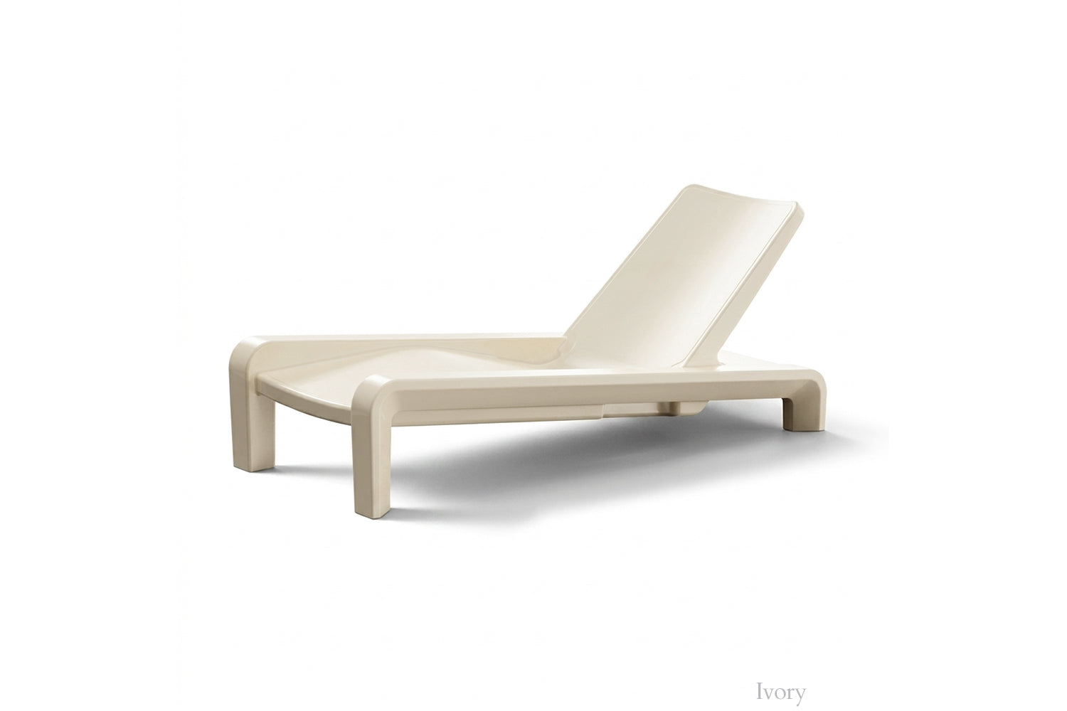 Deck Outdoor Chaise Lounge – Modern In-Pool & Patio Sun Lounger