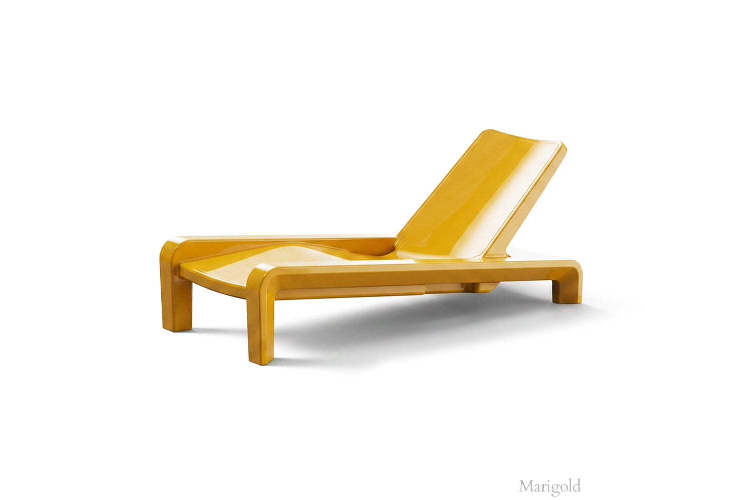 Deck Outdoor Chaise Lounge – Modern In-Pool & Patio Sun Lounger