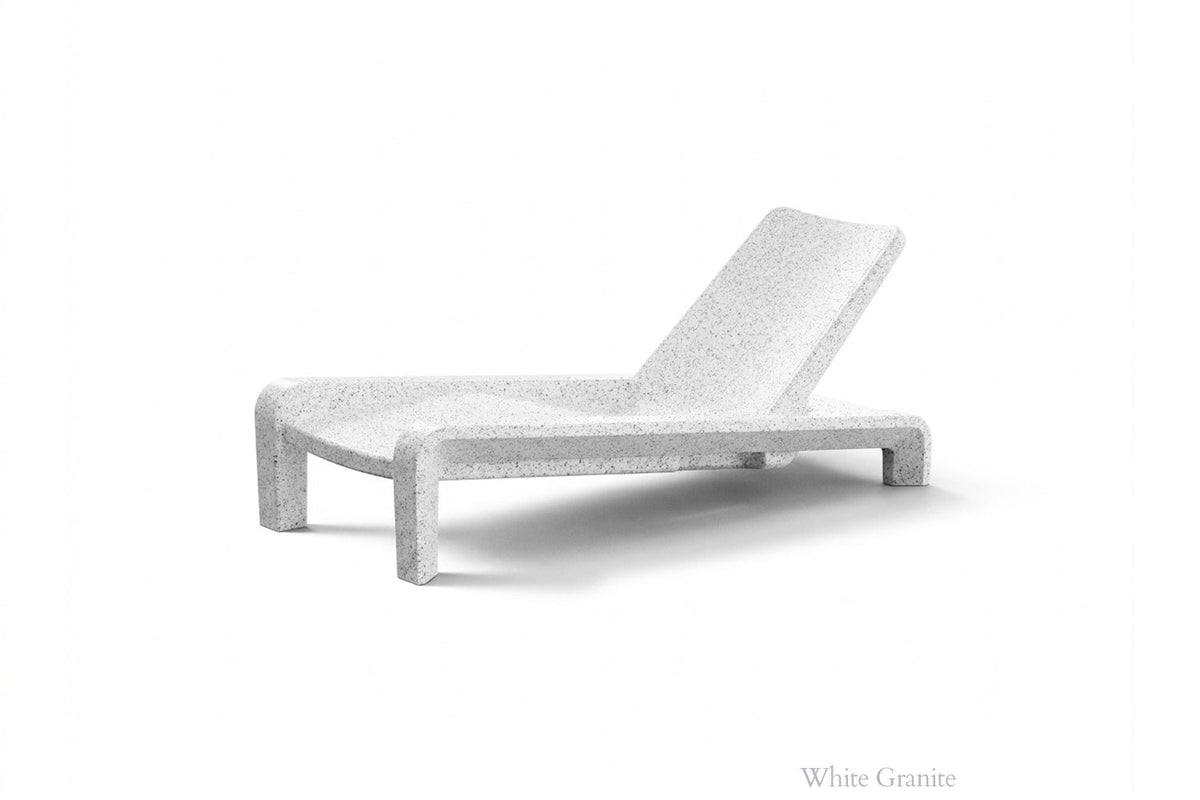 Deck Outdoor Chaise Lounge – Modern In-Pool & Patio Sun Lounger