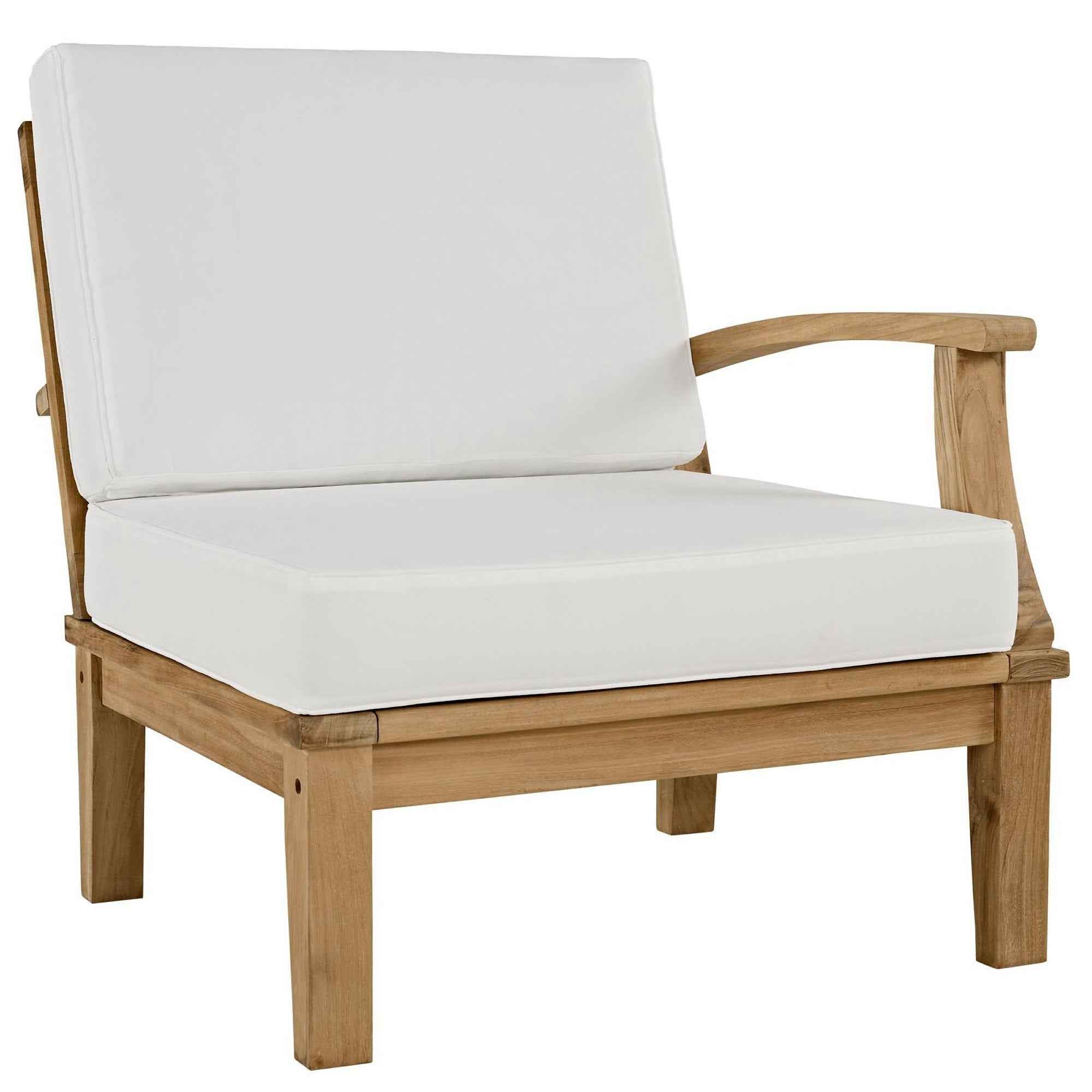 10-Piece Teak Outdoor Seating Set with Cushions – Marina | Modway