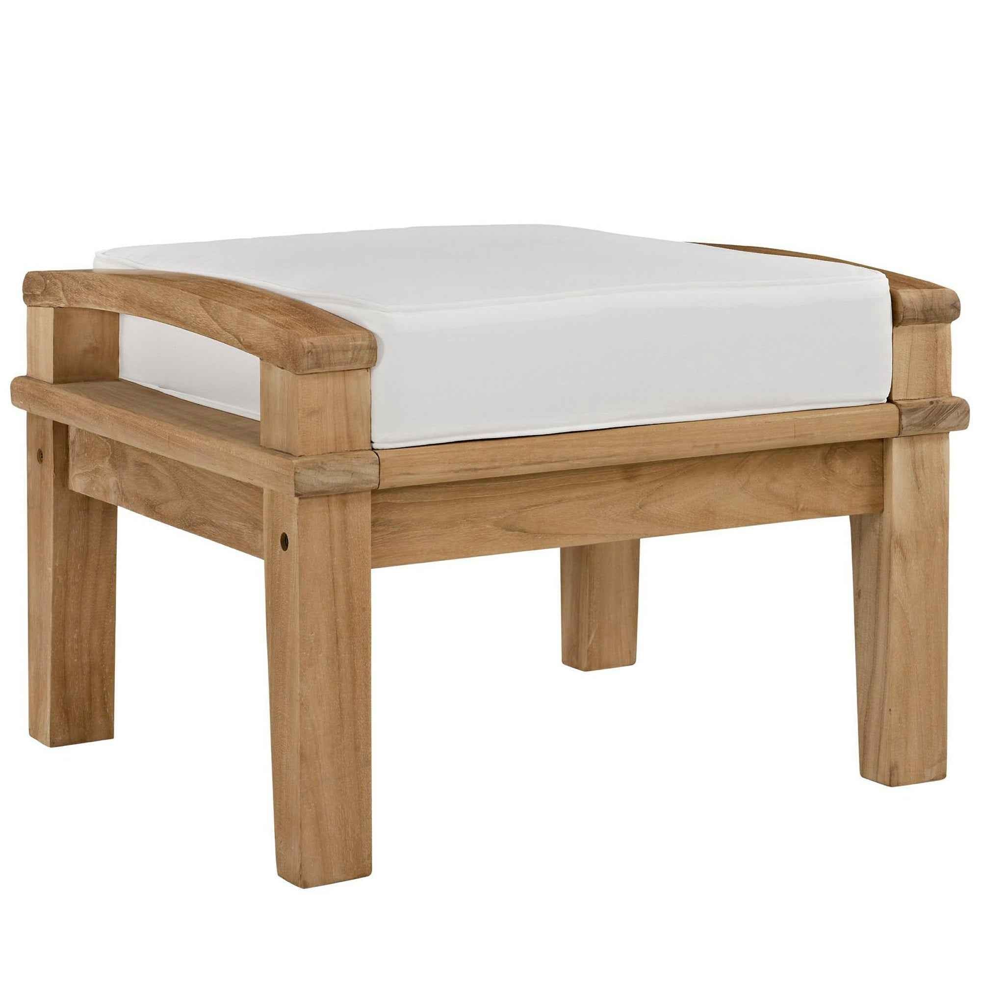 10-Piece Teak Outdoor Seating Set with Cushions – Marina | Modway