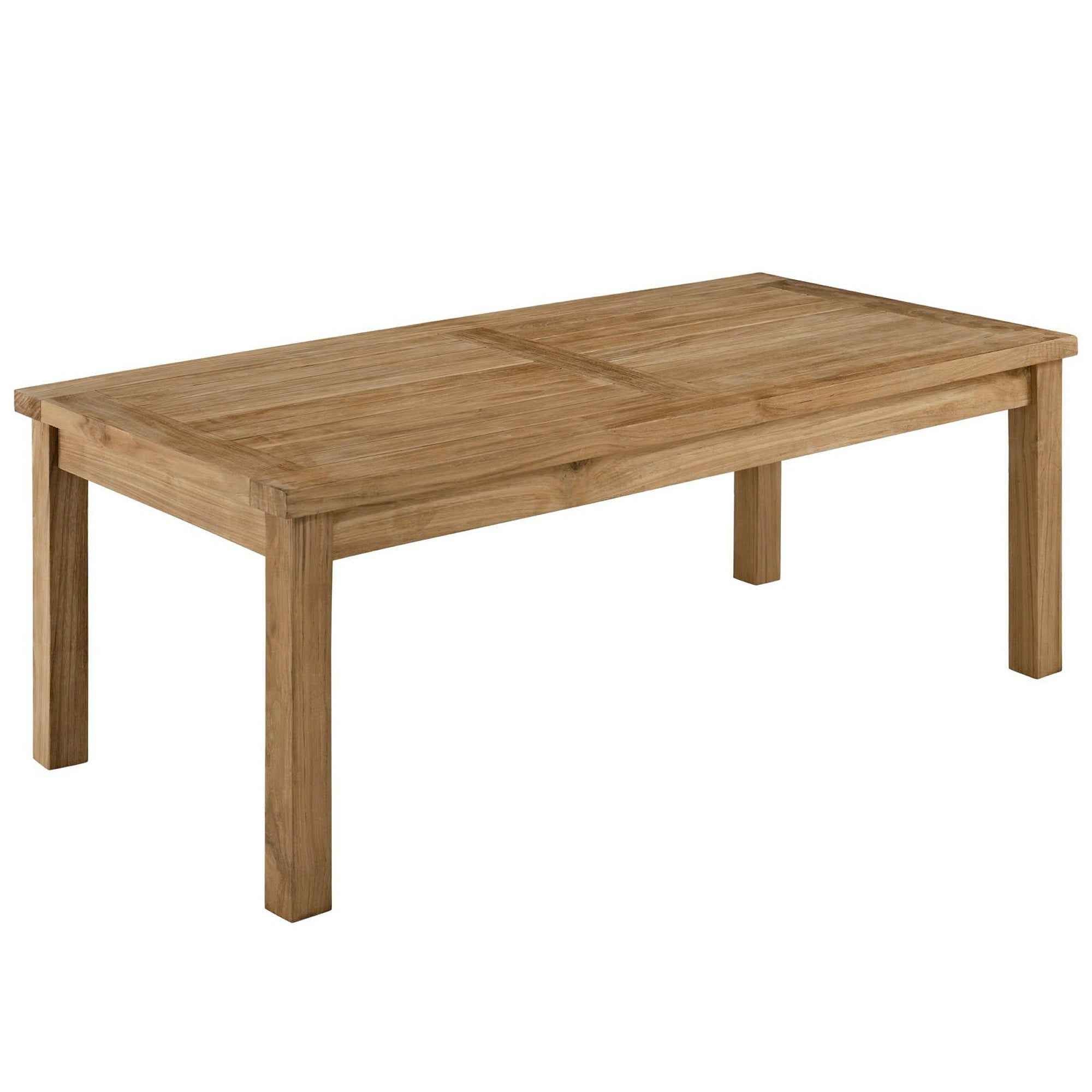 10-Piece Teak Outdoor Seating Set with Cushions – Marina | Modway