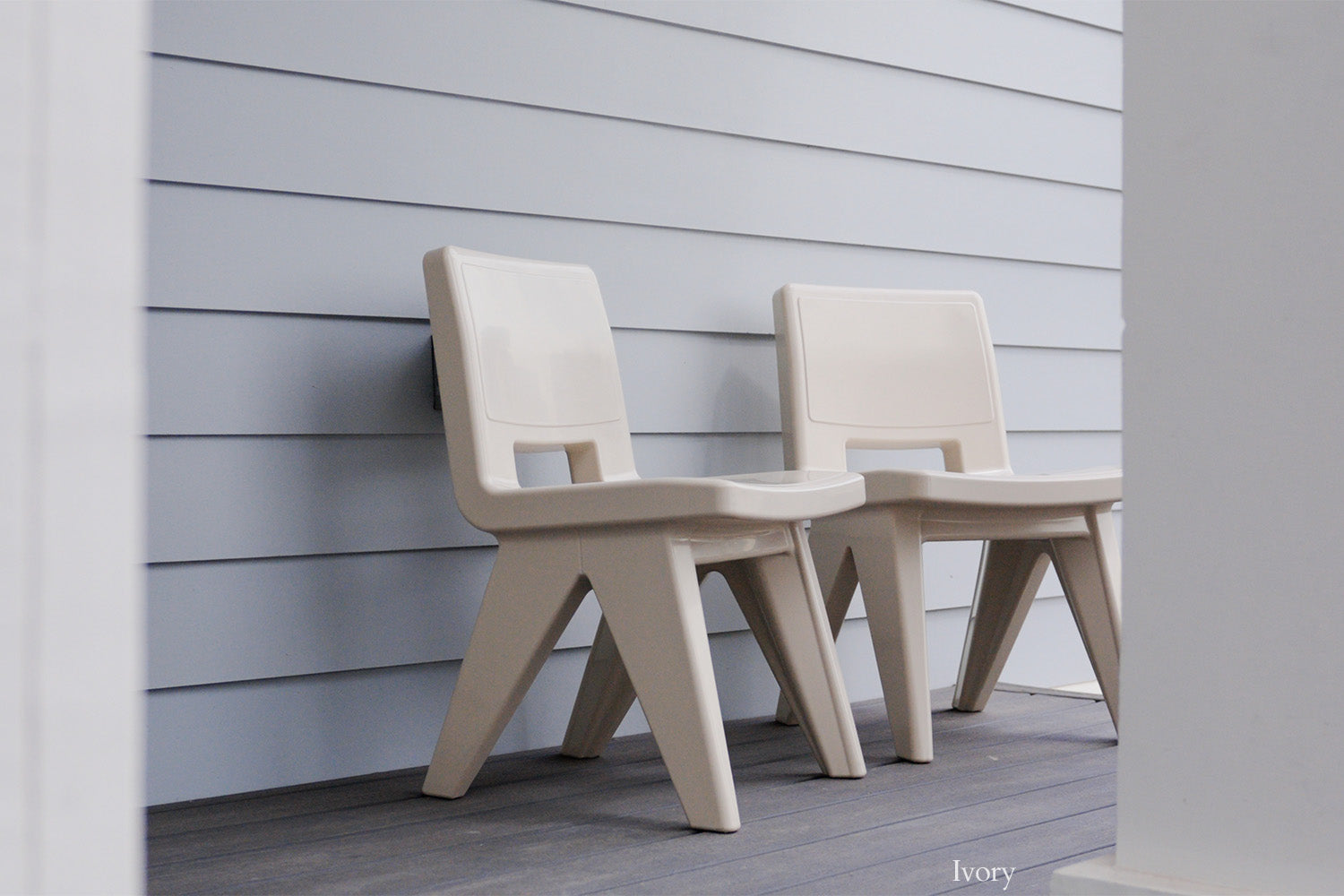 Fresco Modern Outdoor Dining Chair – Marine-Grade Polyethylene Patio Chair