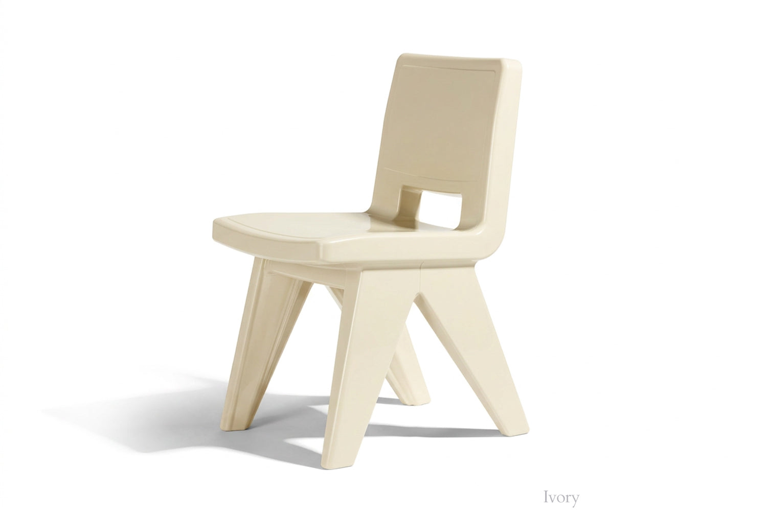 Fresco Modern Outdoor Dining Chair – Marine-Grade Polyethylene Patio Chair