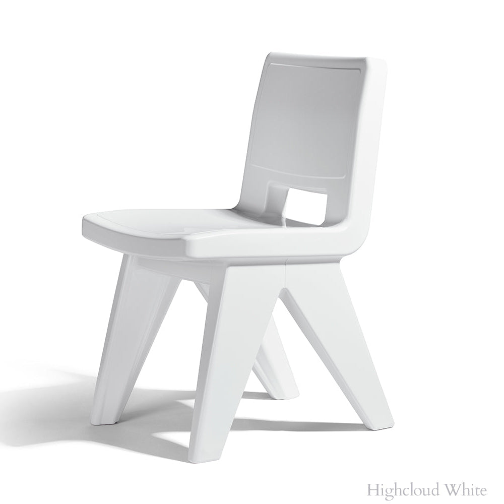 Fresco Modern Outdoor Dining Chair – Marine-Grade Polyethylene Patio Chair