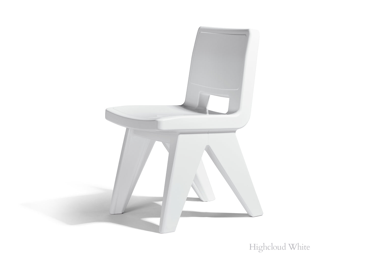 Fresco Modern Outdoor Dining Chair – Marine-Grade Polyethylene Patio Chair