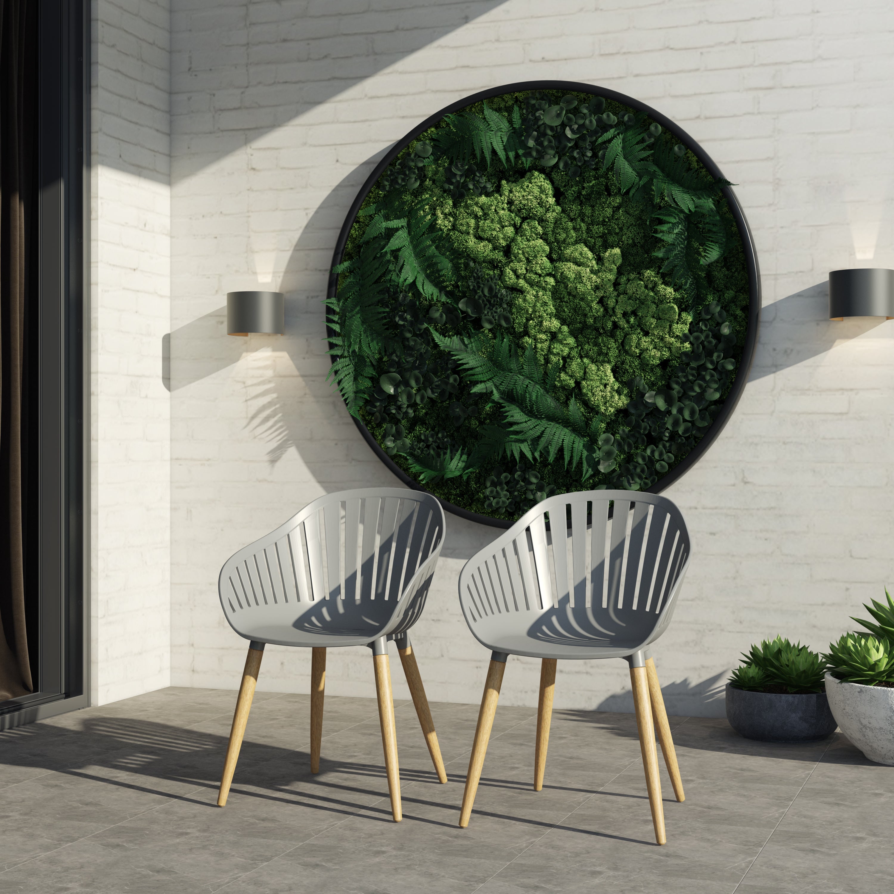 Leyland 9-Piece Weather-Resistant FSC Wood Outdoor Dining Set – Grey