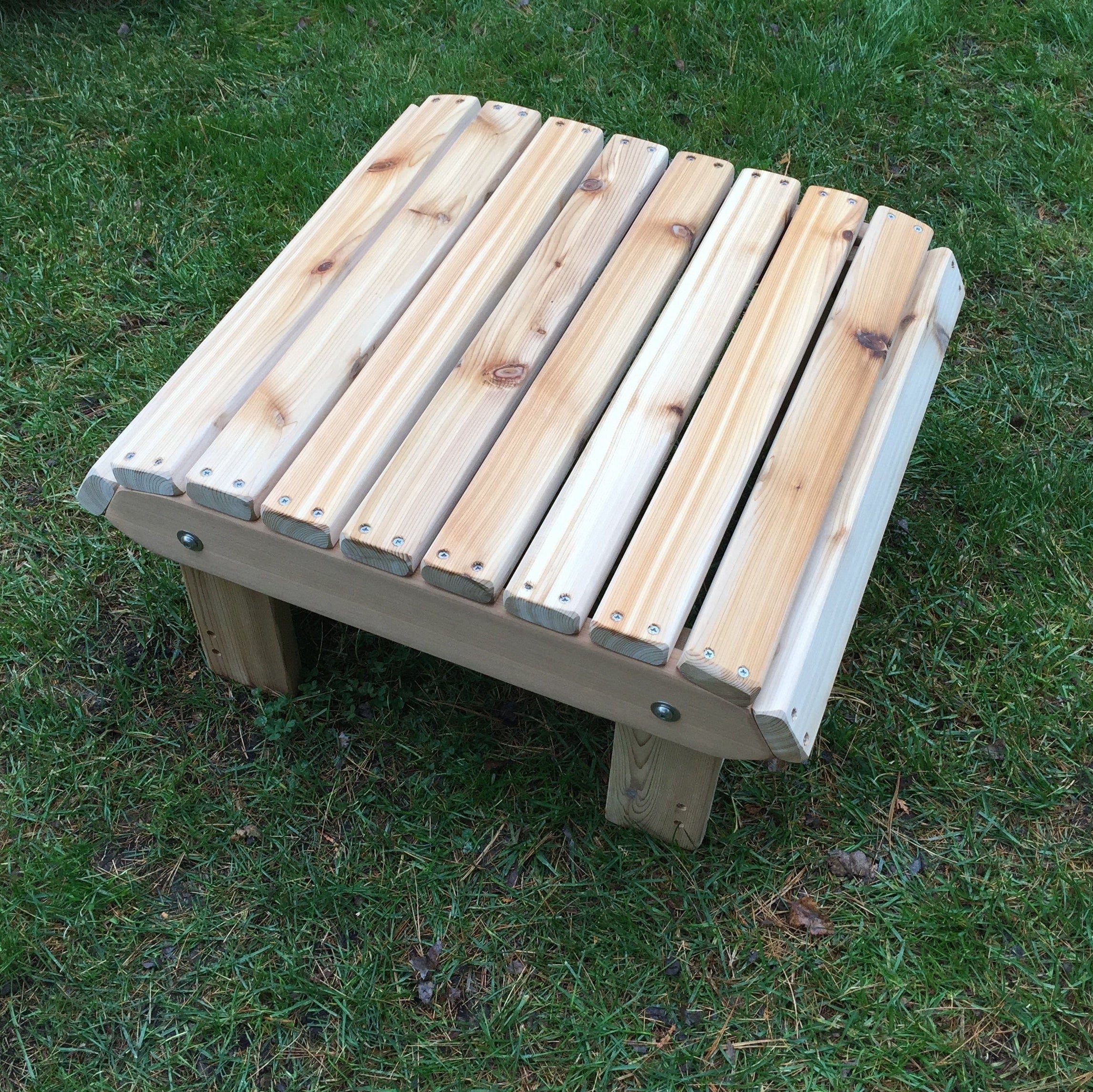 Wooden Royal 2-Position Ottoman (Large)