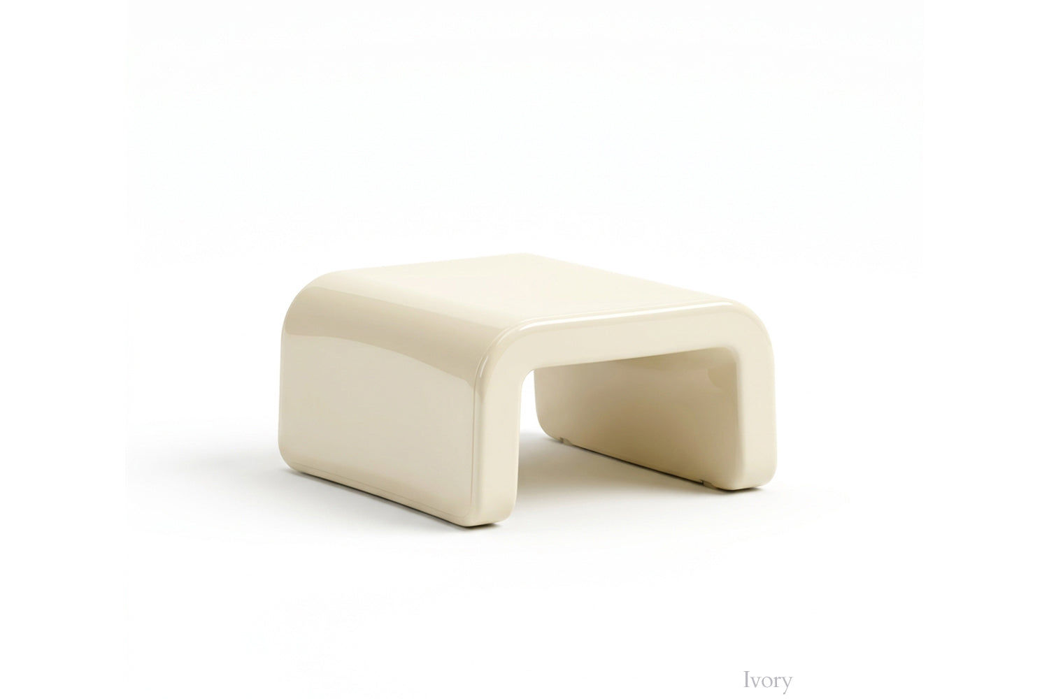 Line Outdoor Ottoman – Modern In-Pool & Patio Resin Ottoman