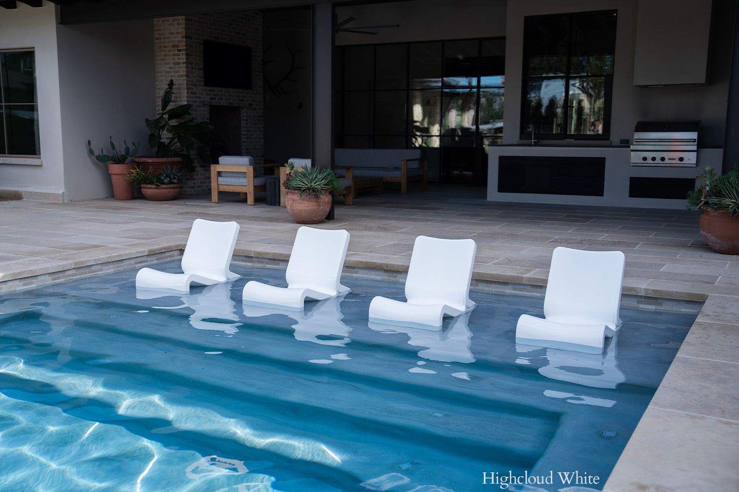 Line In-Pool Lounge Chair – Modern Outdoor Pool Chair