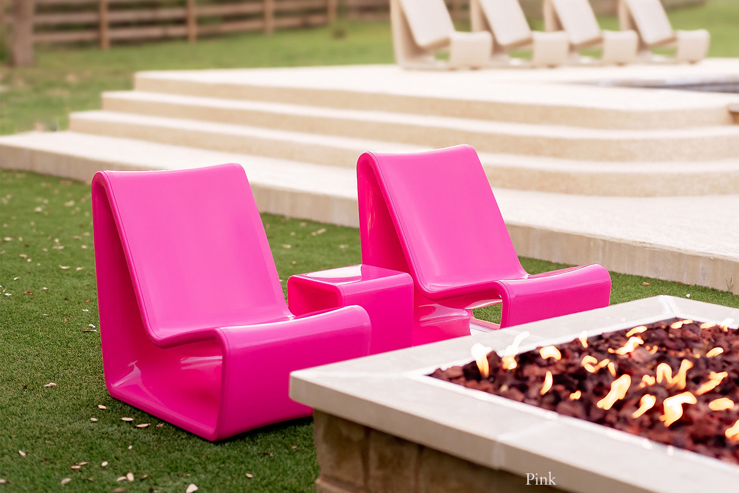 Loop Modern Outdoor Lounge Chair – In-Pool & Patio Tanning Ledge Chair