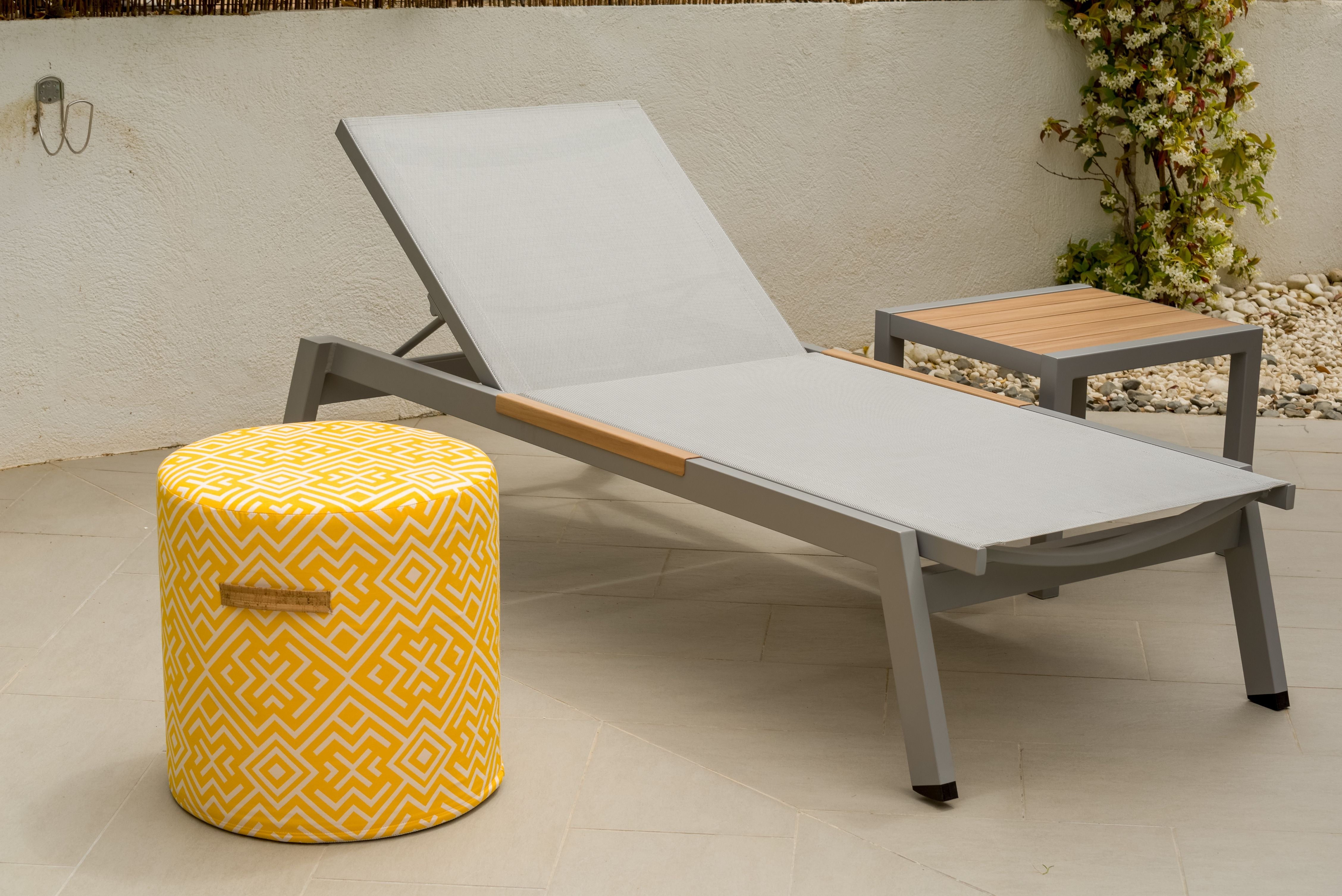 Panama Light Outdoor Sun Lounger